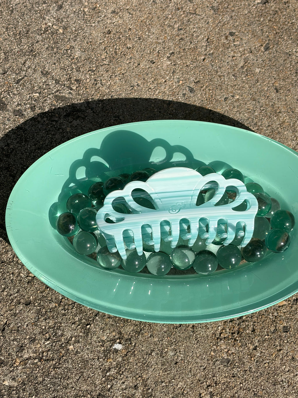 Bardot Claw - Seafoam